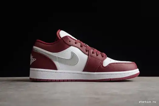 Jordan 1 Low 553558-615 Bordeaux 553558-615 White 0703